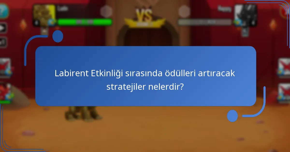 Labirent Etkinliği’nde hangi toplanabilir kaynaklar mevcut?